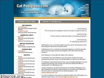 catpedigrees.com