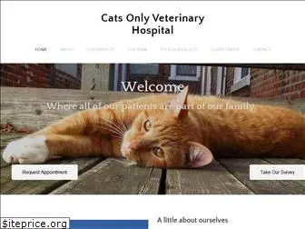 catsonlyvethospital.com