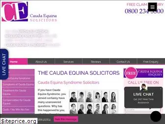 caudaequinasolicitors.co.uk