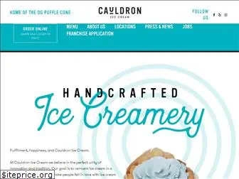 cauldronicecream.com