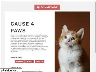 cause4pawsrescue.ca