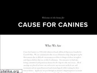 causeforcanines.org