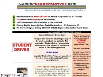 cautionstudentdriver.com