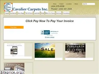 cavaliercarpets.net