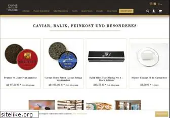 www.caviar-house.de website price