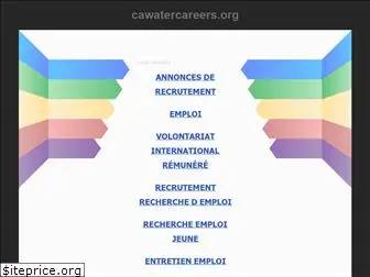 cawatercareers.org