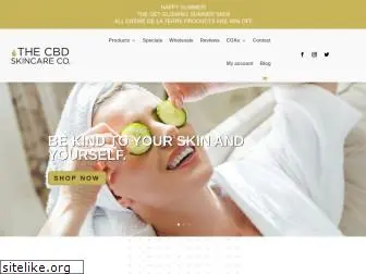 cbdskincarecompany.com