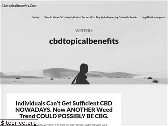 cbdtopicalbenefits.com
