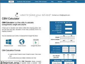 cbmcalculator.com