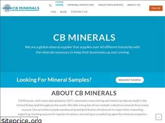 cbminerals.com