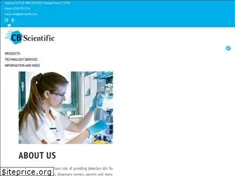 cbscientific.com