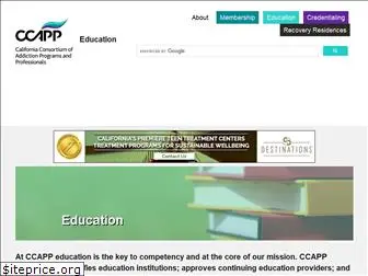 ccappeducation.org thumbnail