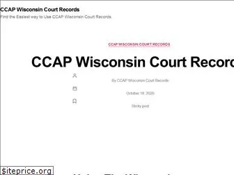 ccapwisconsincourtrecords.com