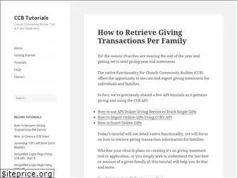 ccbtutorials.com