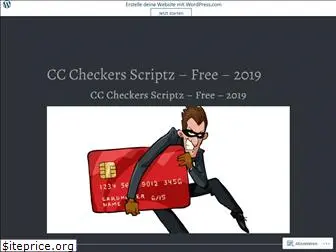 ccscheckscriptz.wordpress.com