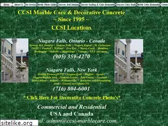 ccsi-marblecare.com