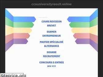 ccsuniversityresult.online
