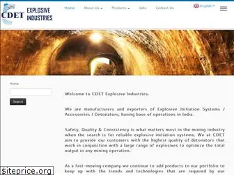 cdetexplosives.com