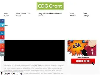 cdggrantprogram.com