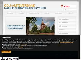 cdu-rhinow.de