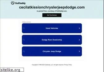 cecilatkissionchryslerjeepdodge.com