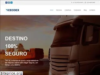 cecoexlogistics.com