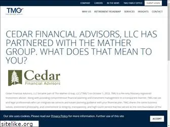 cedaradvisors.com