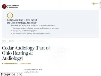 cedaraudiology.com