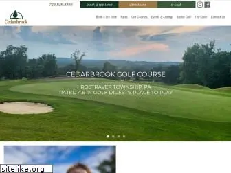 cedarbrookgolfcourse.com