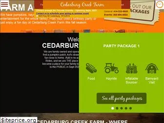 cedarburgcreekfarm.com