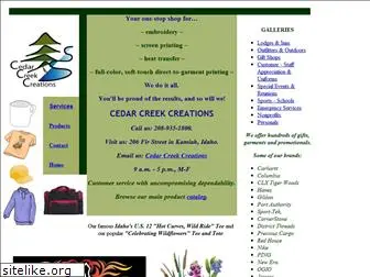 cedarcreekcreations.com