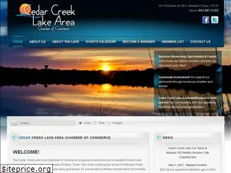 cedarcreeklakechamber.com