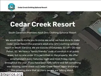 cedarcreekresort.net