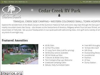 cedarcreekrv.com