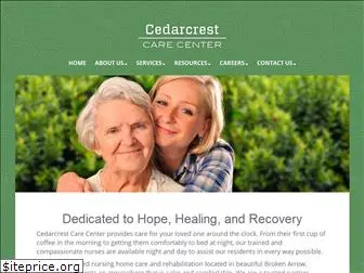 cedarcrestcarecenter.com