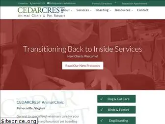 cedarcrestvets.com