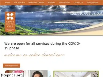 cedardentalcare.com