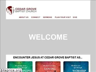 cedargrovebaptist.com