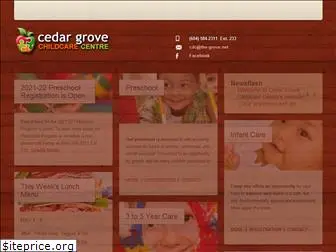 cedargrovechildcare.com