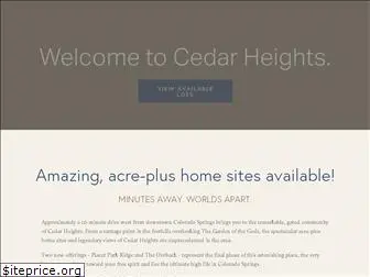 cedarheights.com