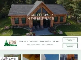 cedarknollloghomes.com