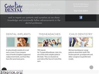 cedarlakedental.com