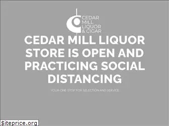 cedarmillliquor.com