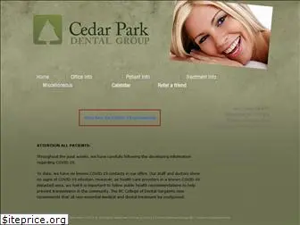 cedarparkdentalgroup.com