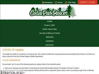 cedarparkresort.ca