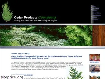 cedarproductsco.com