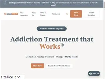 cedarrecovery.com