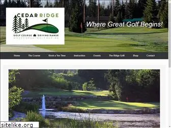 cedarridgegolf.ca