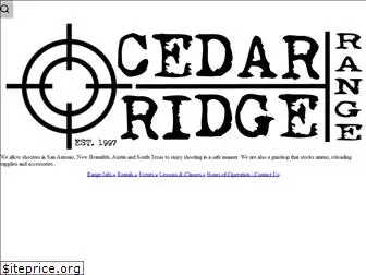 cedarridgerange.com