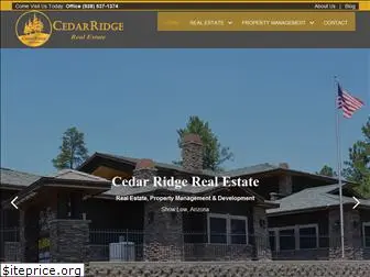 cedarridgerealestate.info